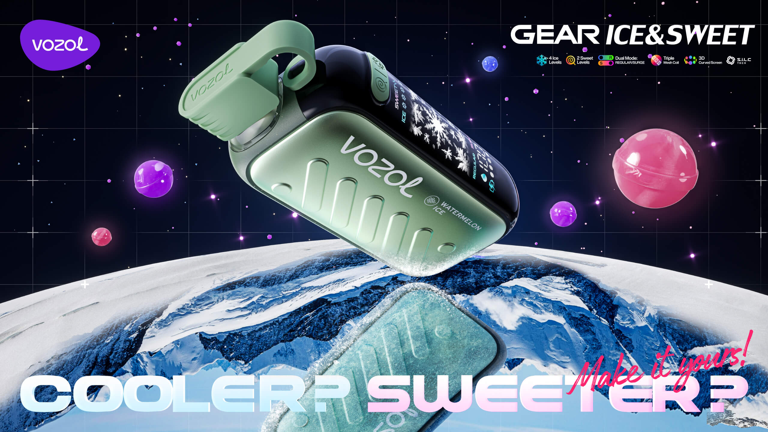 GEAR ICE&SWEET
