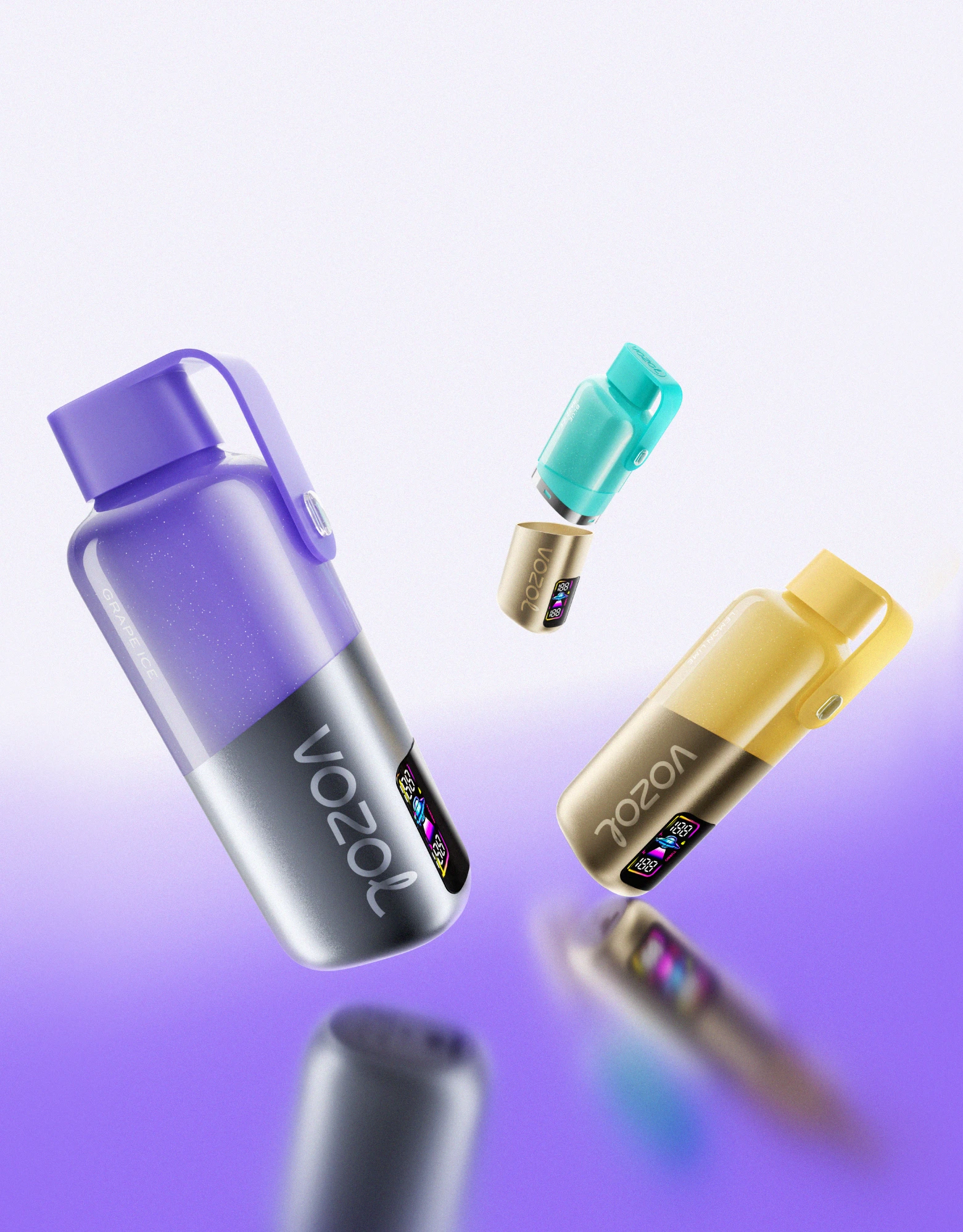 elfbar elfa master akku Vozol Vape Bar Gear20000 Grape Ice – Best Smoke Shop