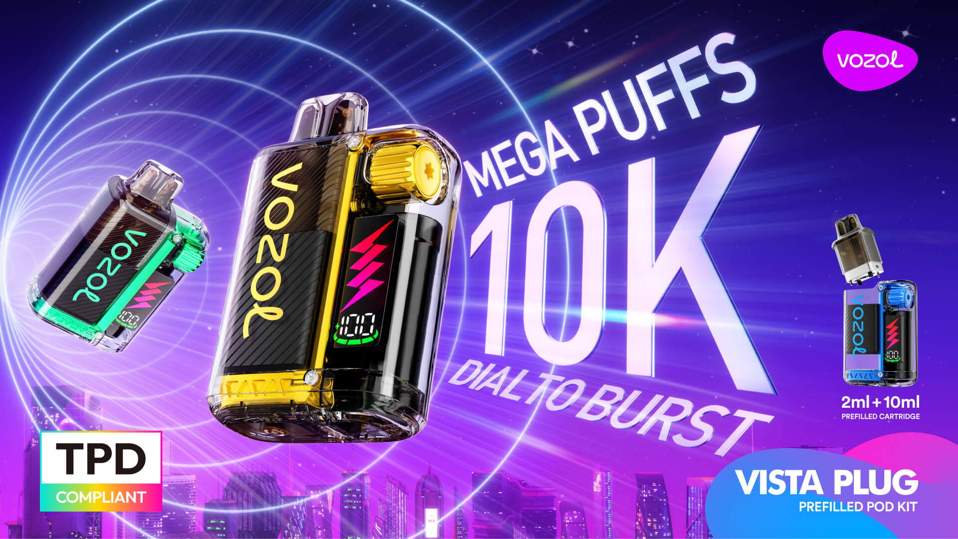 Vozol Vista Plug