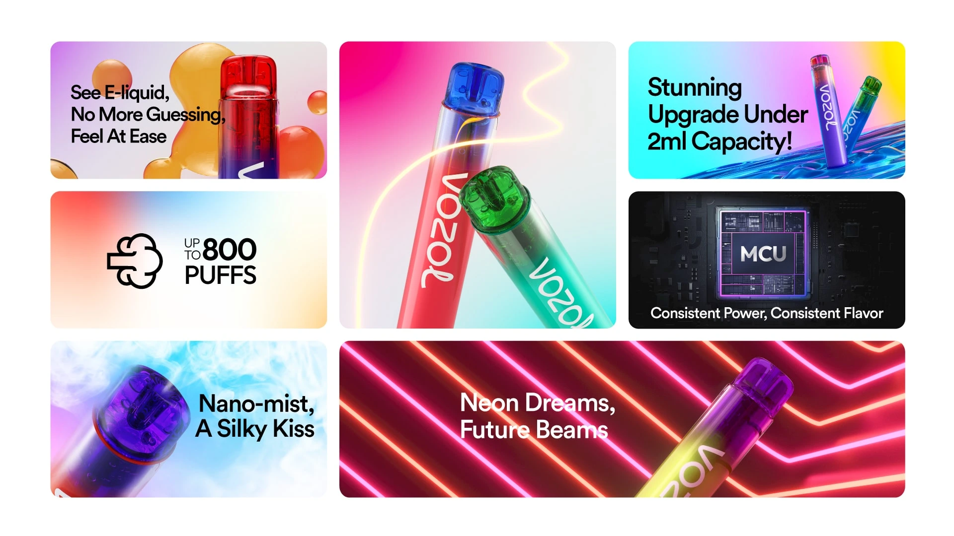vozol neon vape NEON 800