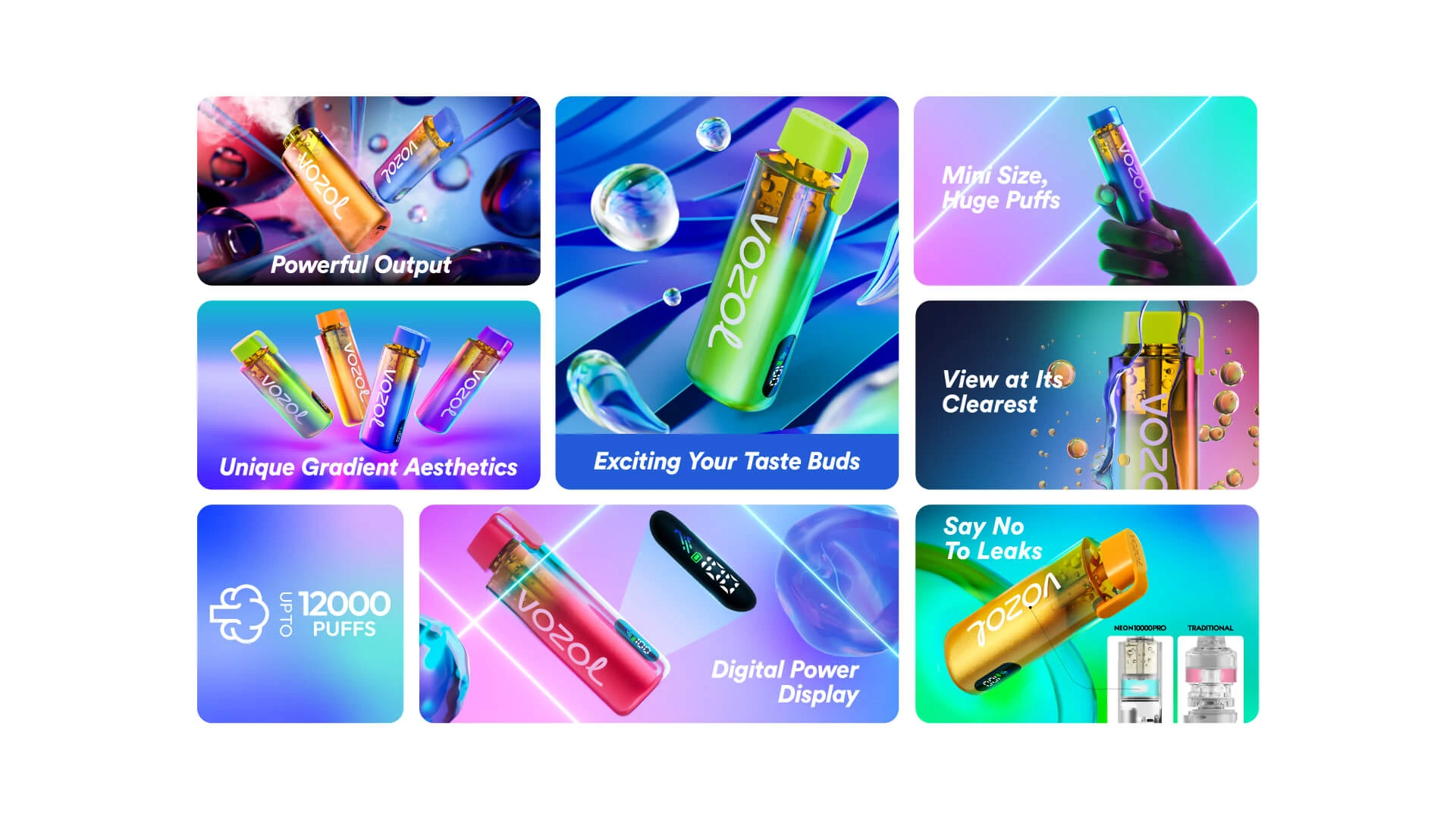 vozol vape 12000 BEST VOZOL STAR DISPOSABLE VAPE 12000 PUFFS main image 0