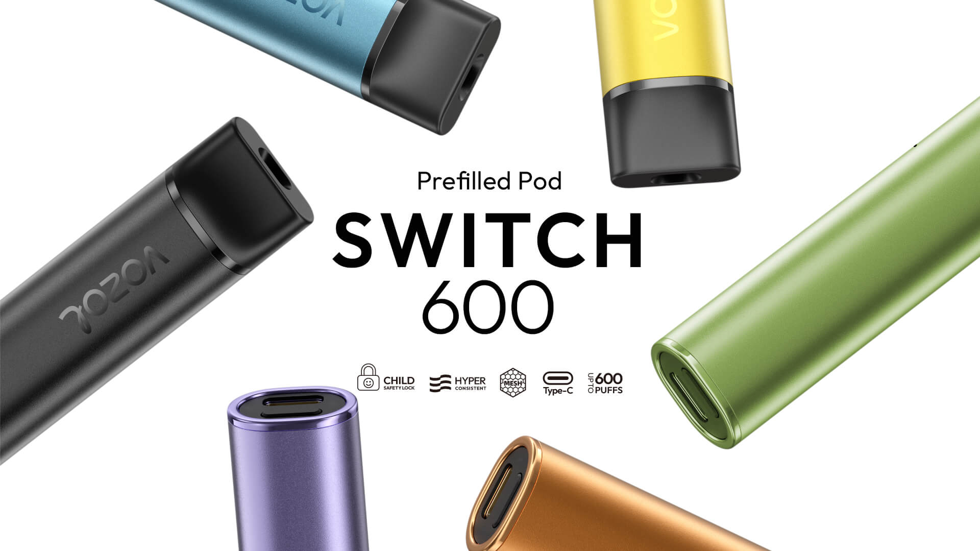 vozol switch 600 pod SWITCH 600