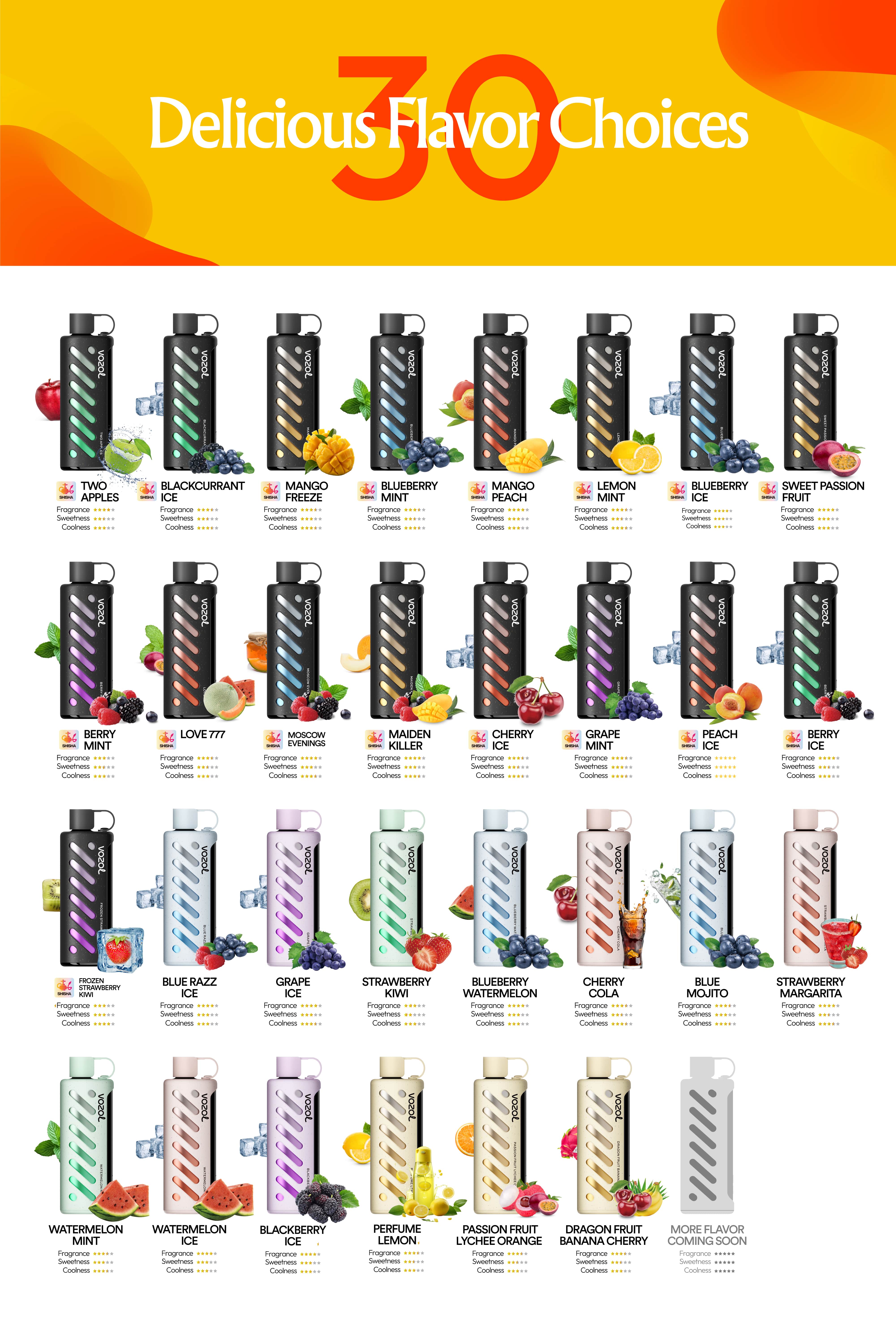 vozol gear shisha VOZOL GEAR SHISHA 25000 Puffs Disposable Vape Wholesale – Vapz Vape  Wholesale main image 0
