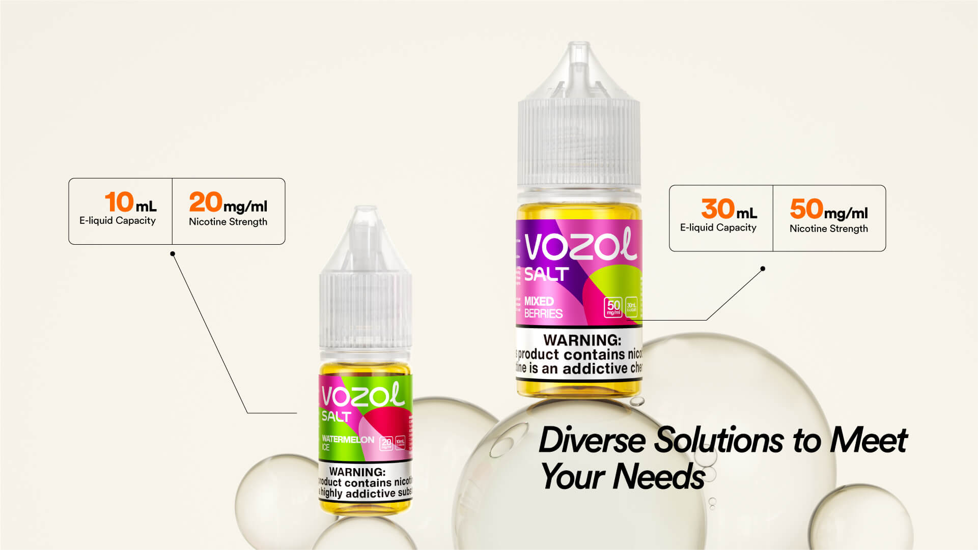 vozol liquid pod SALT