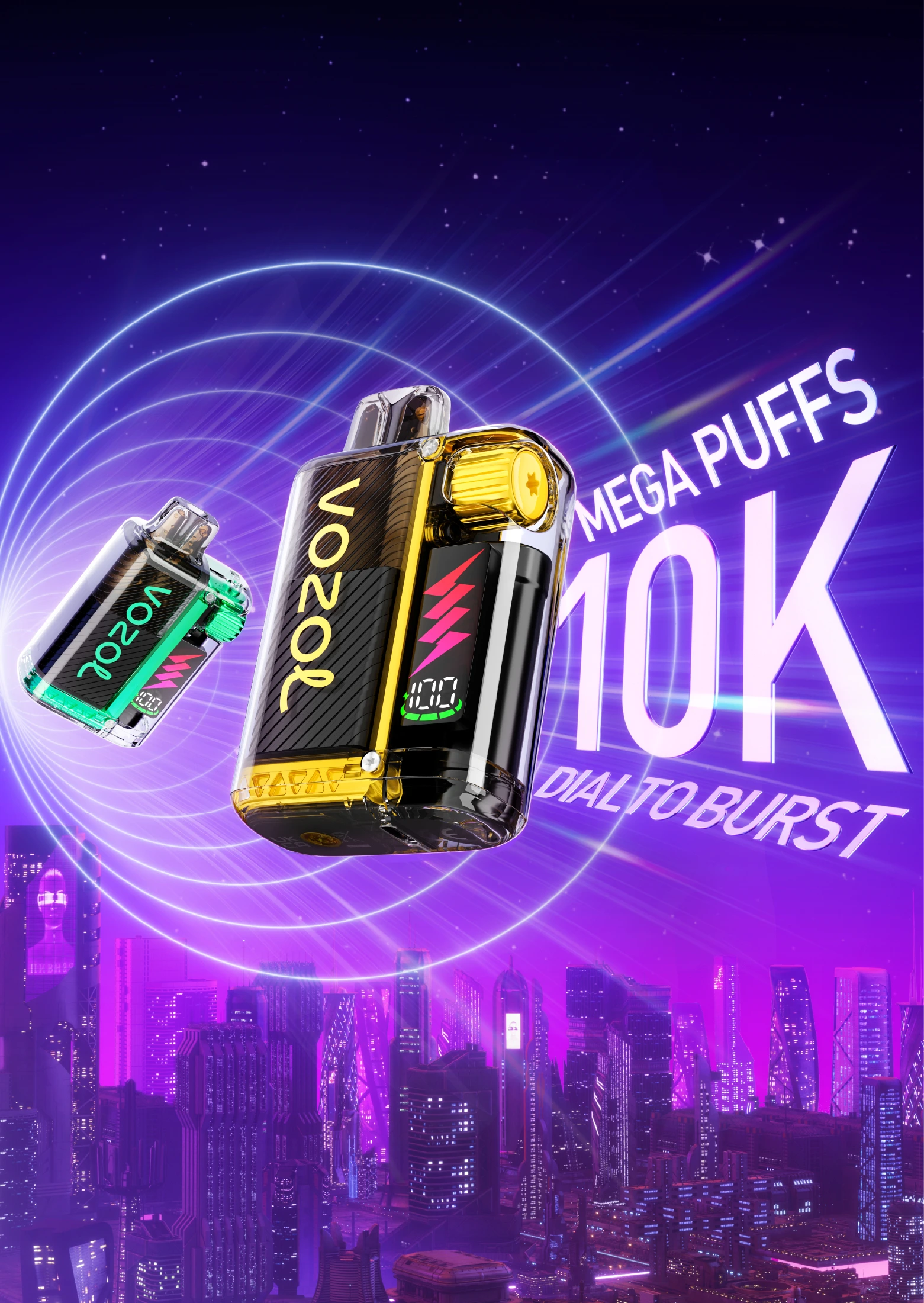 whole melt extracts vape how to use Vozol Alien Luxe 15K Pod Vapes & Replacement Pods – VAPELAB main image 1
